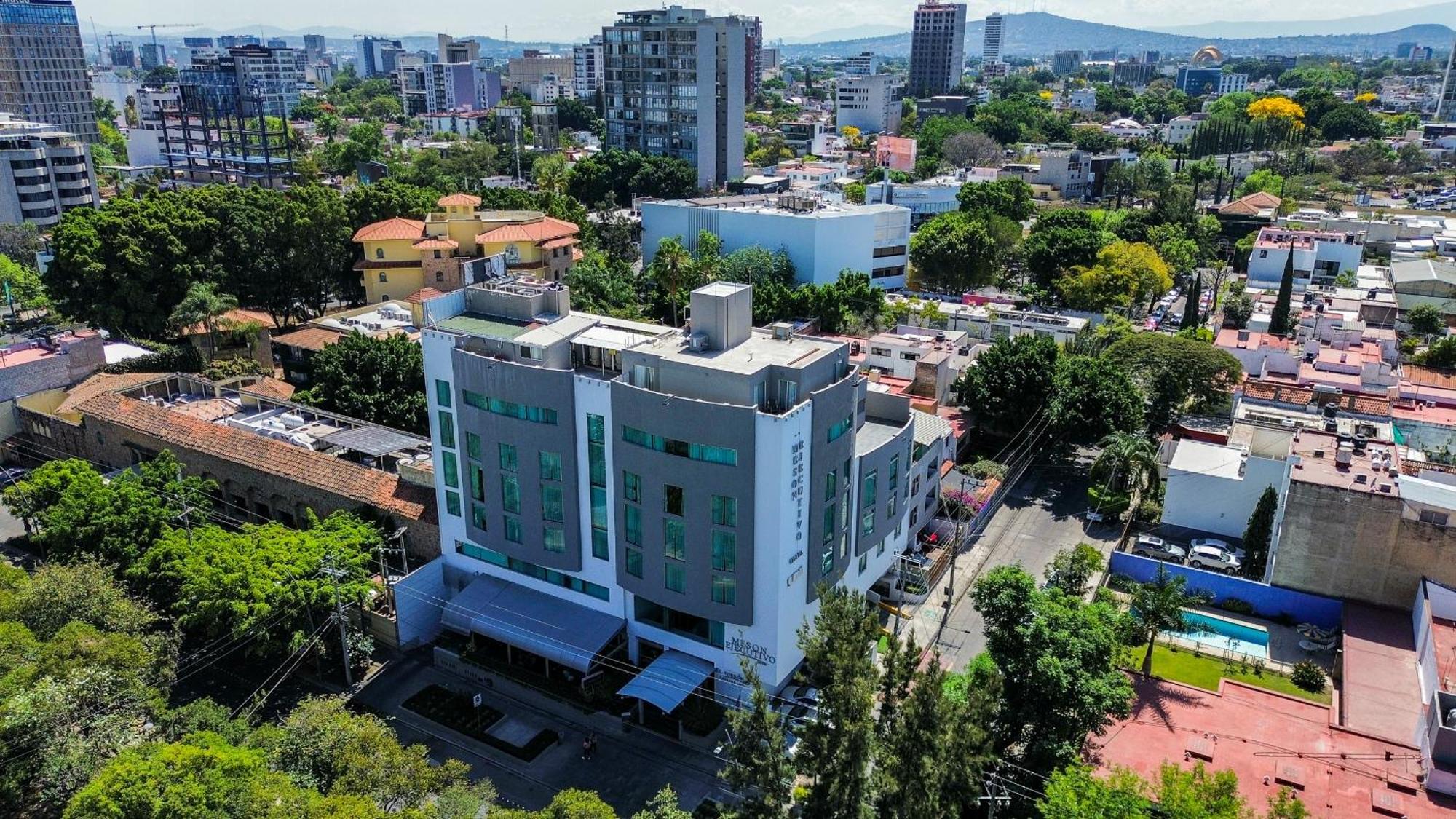 Hotel Meson Ejecutivo Guadalajara Minerva - Av Mexico Extérieur photo